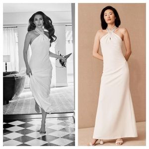 BHLDN / NWT Sachin Babi Bradshaw jeweled halter neck wedding bridal gown Dress 4